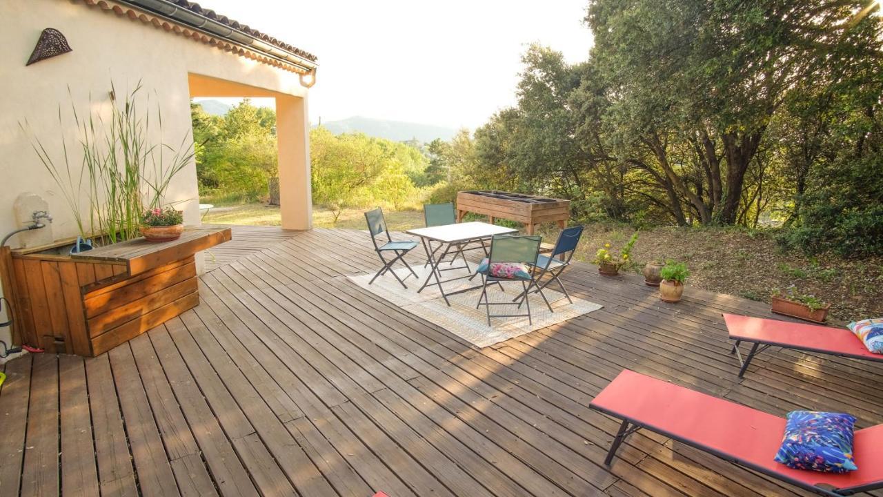 Gite Lechappee Bleue Dromoise - Villa Aouste-sur-Sye 外观 照片